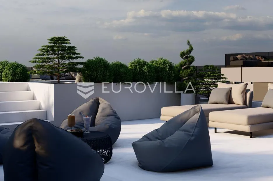 čiovo, okrug gornji, dvosoban penthouse s krovnom terasom i dva parkirna mjesta - slika 14