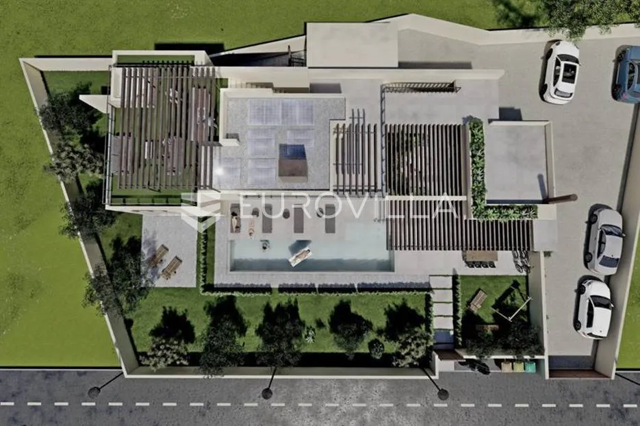 smoković, zadar, prekrasna luksuzna vila za uživanje i odmor (prodaja u rohbau izvedbi) - slika 9