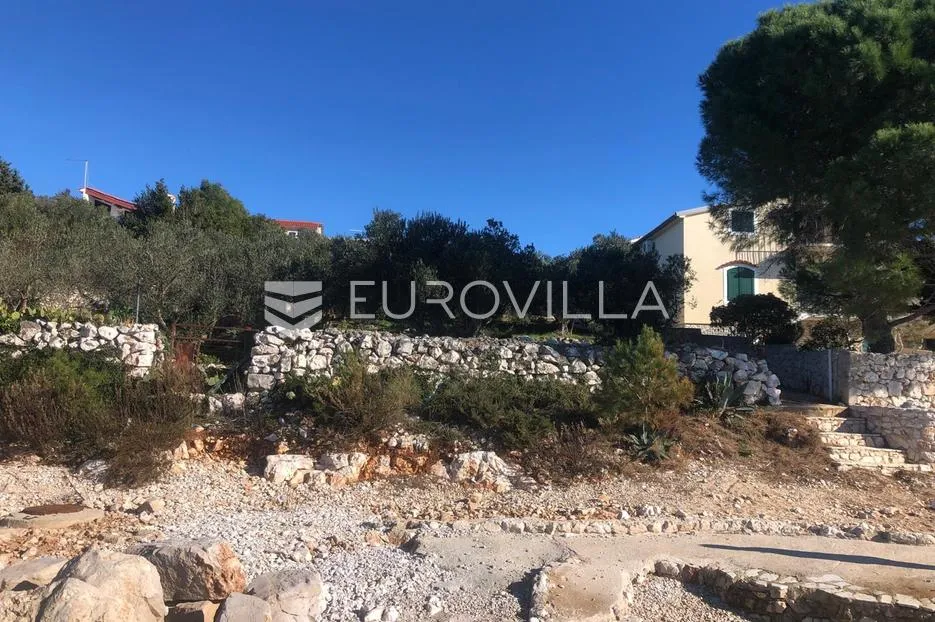 pašman, ždrelac, atraktivno građevinsko zemljište prvi red do mora, 571 m² - slika 7