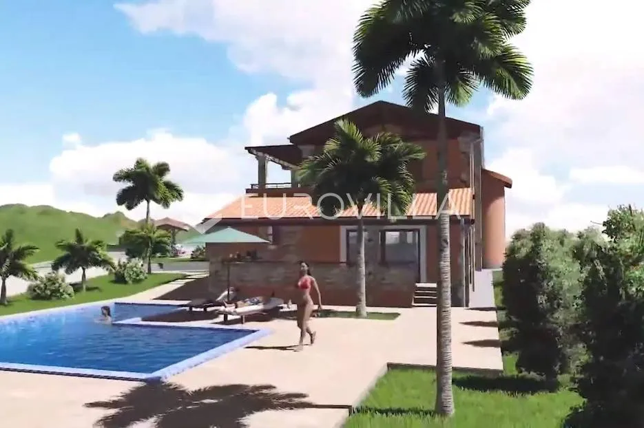smoljanci, građevinsko zemljište 926 m² s dozvolom za gradnju - slika 4