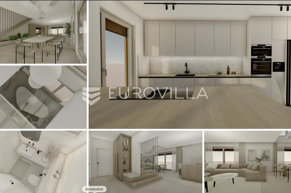 vinišće, uvala ljubljeva, dizajnerska vila s pogledom na more površine 266 m² - slika 8