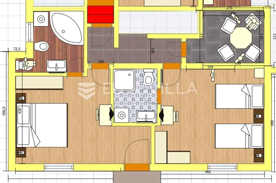 istra, valbandon, elegantna kuća s bazenom i zajamčenom privatnošću - slika 6