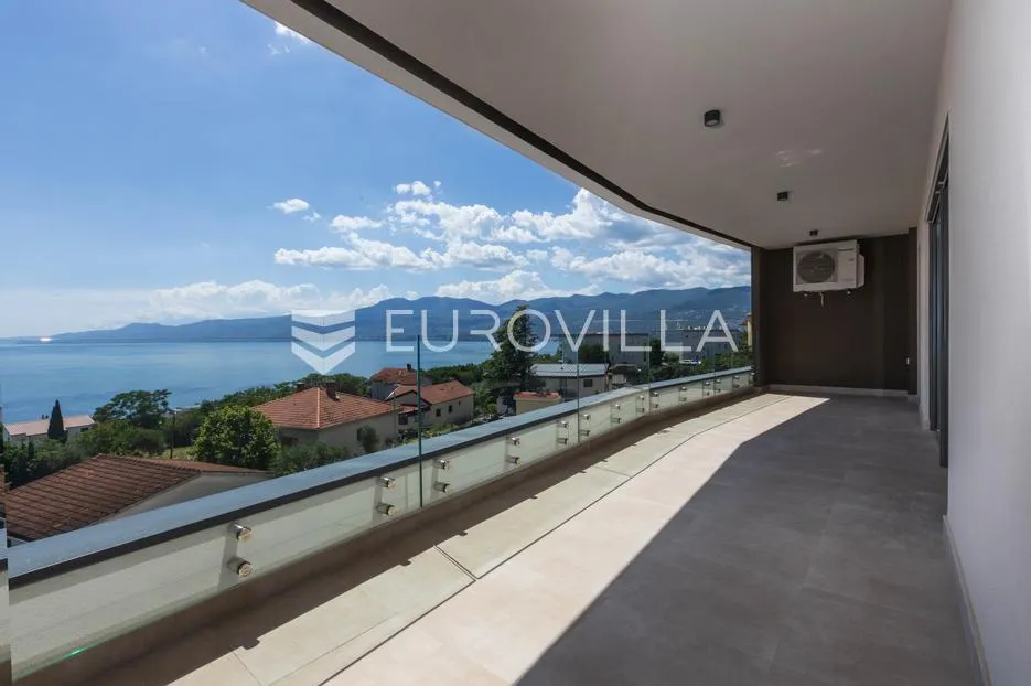 rijeka, kantrida, najam, trosoban stan 75 m², novogradnja, pogled na more - slika 5