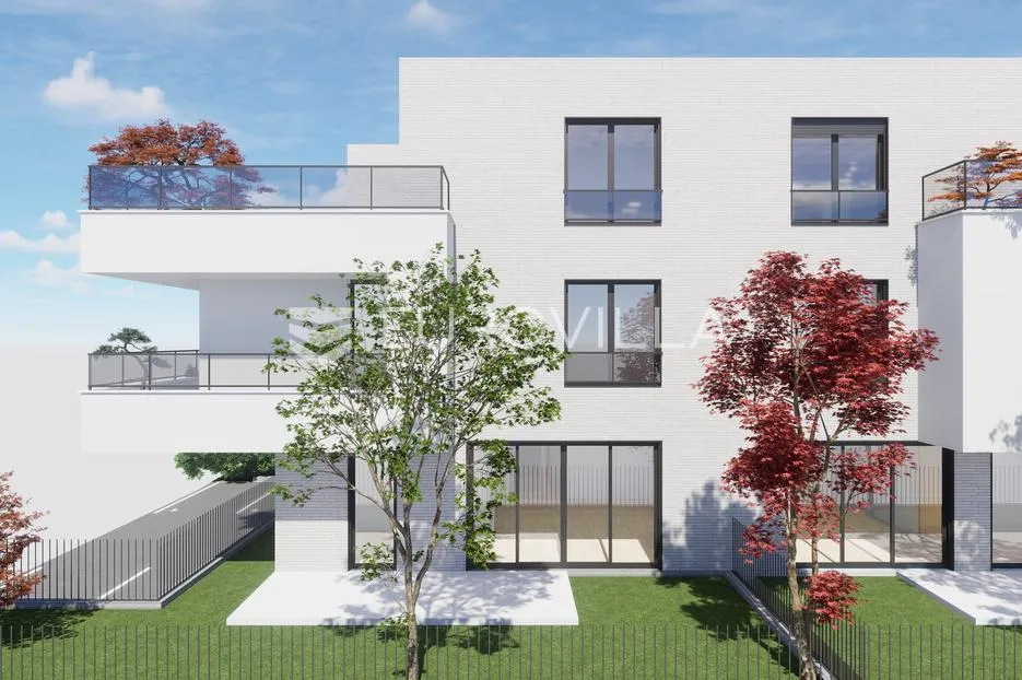 zagreb, jarun, novogradnja, četverosoban stan s vrtom 136,28 m² - slika 2