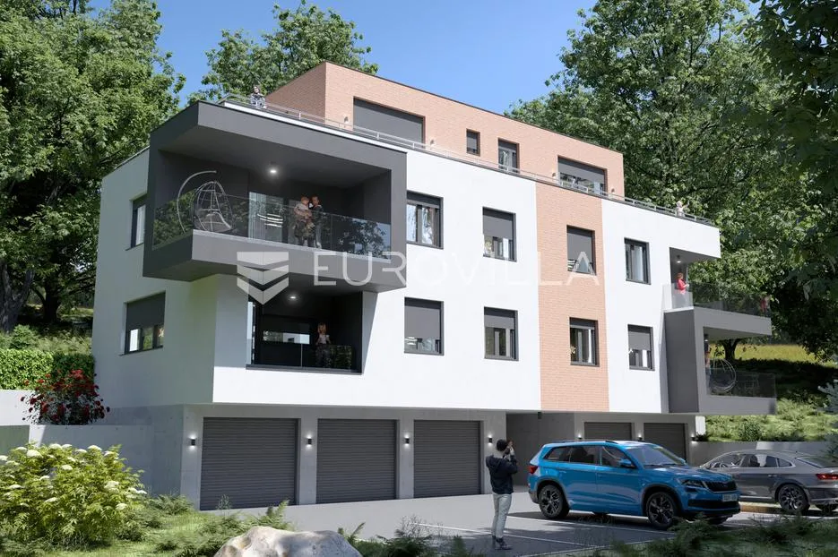 Zagreb, Gornje Vrapče, Vrhunski trosoban stan s garažom, 85 m², NOVOGRADNJA