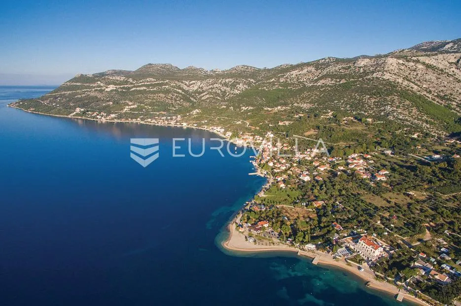 pelješac, viganj, kuća s bazenom i garažom uz more - slika 8