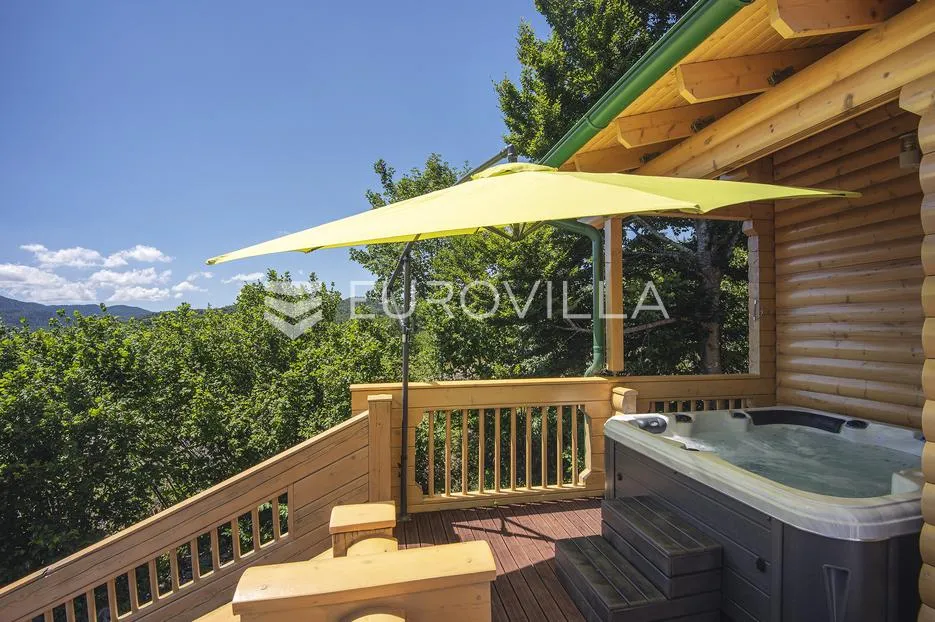 mrkopalj, prekrasna drvena kuća 150 m2 u srcu gorskog kotara - slika 28
