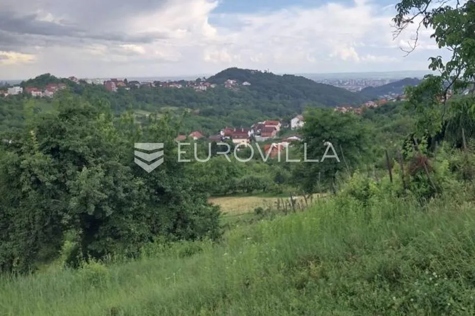 zagreb, mikulići, građevinsko zemljište 1564 m², jedinstven pogled - slika 1