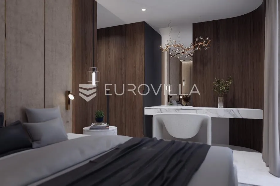 vodice, građevinsko zemljište 468 m², s projektom i dozvolm za vilu - slika 11