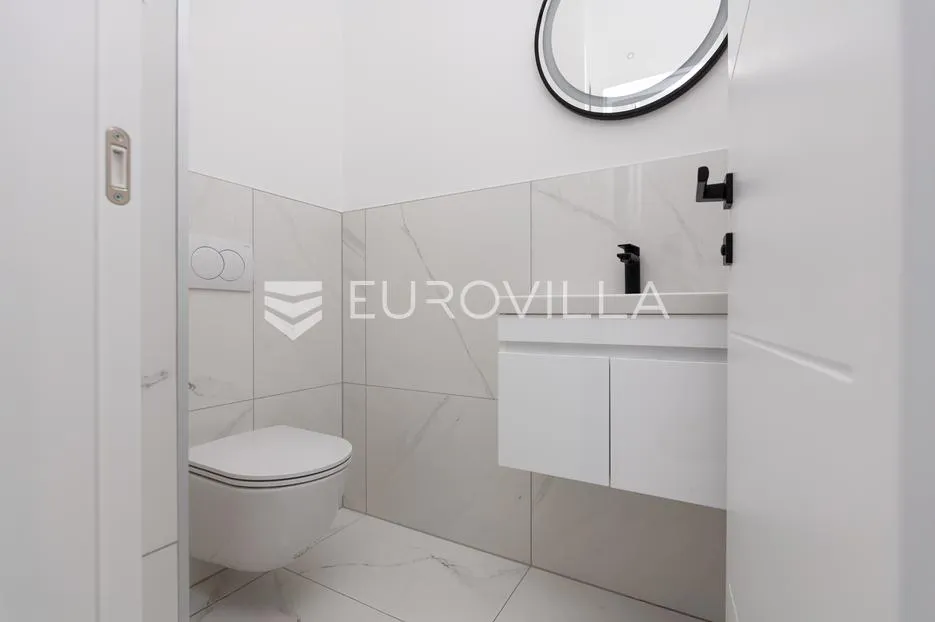 malinska, novogradnja, trosoban stan sa jednosobnim stanom od 115,40 m², pogled na more - slika 14