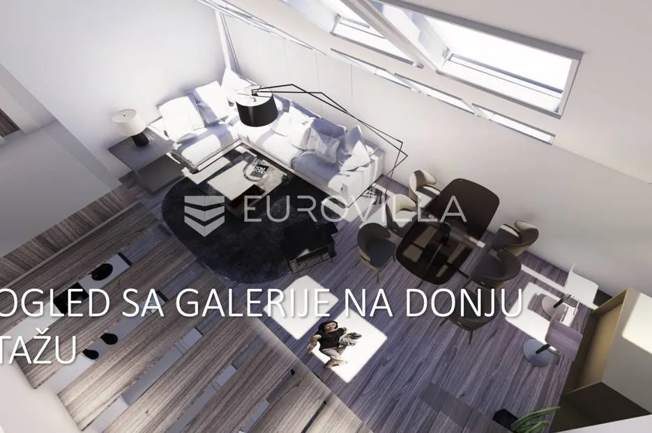 zagreb centar, dvosoban loft / dvoetažan stan - slika 26
