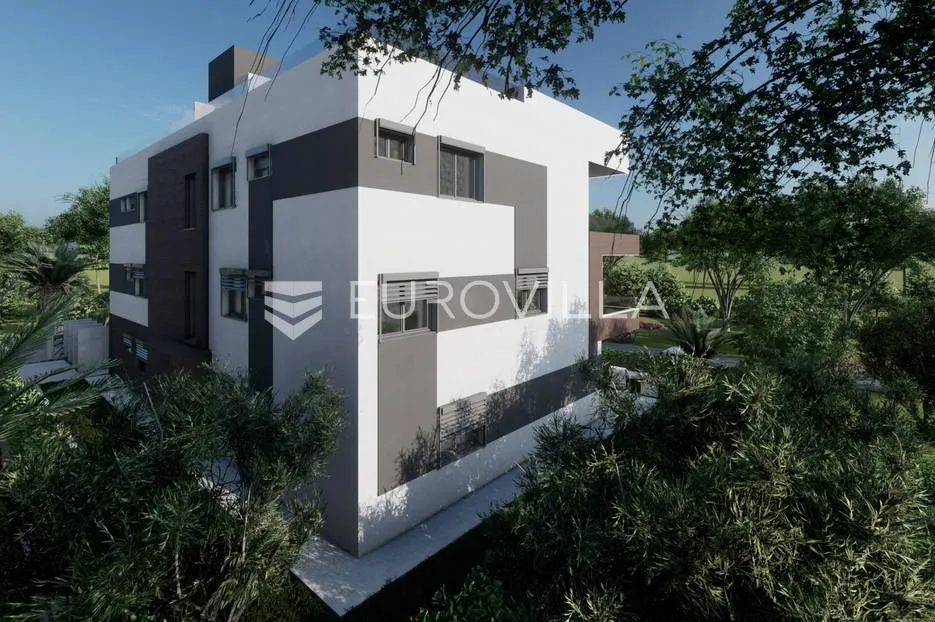 zadar, zaton, novogradnja, luksuzan dvosoban stan s vrtom 76,41 m² - slika 6
