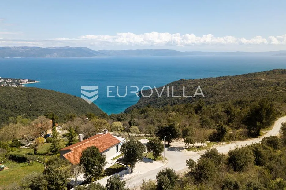 labin, gondolići - vila sa prekrasnim pogledom na more i otok cres - slika 8