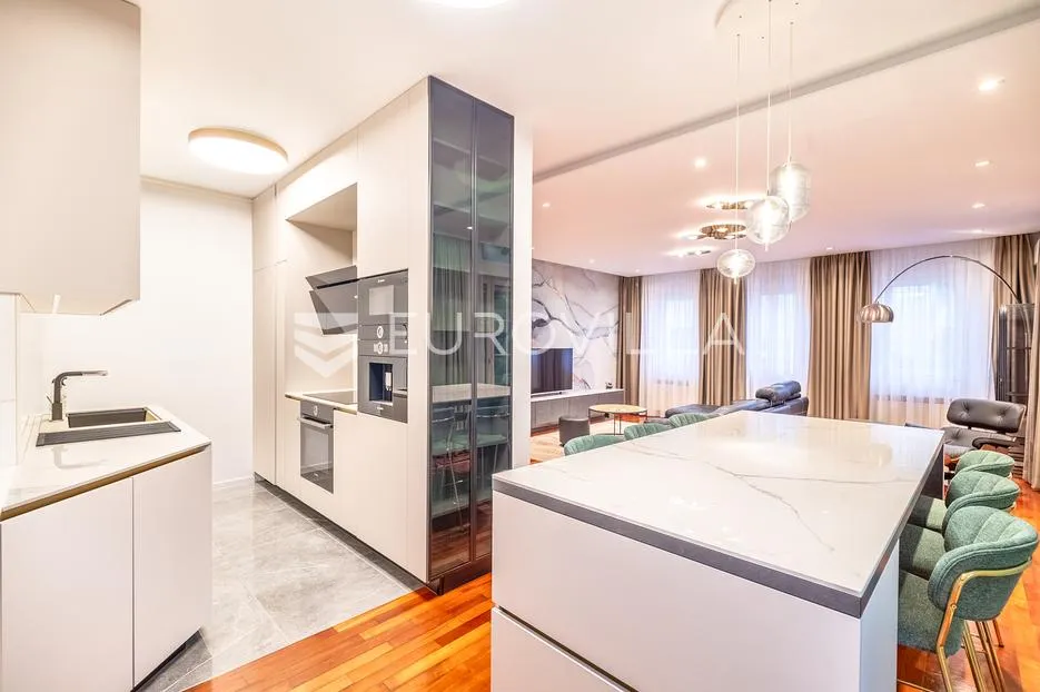 zagreb, dobri dol, prekrasan luksuzno namješten stan sa garažom, 103 m² - slika 4
