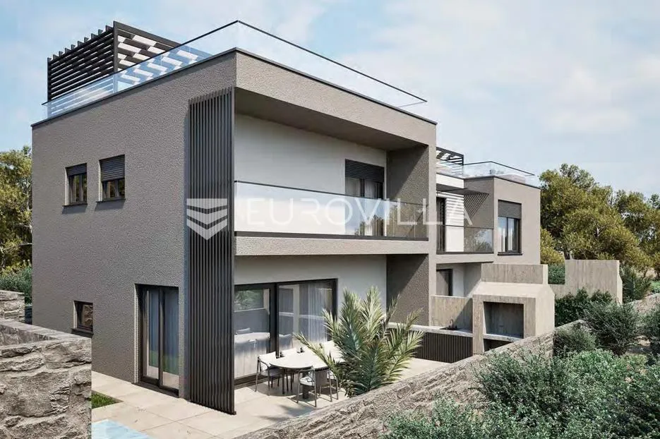 vodice, moderna trojna kuća, 105 m² - slika 3