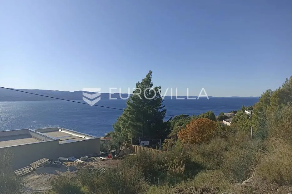 stanići, zemljište s građevinskom dozvolom i otvorenim pogledom na more - slika 2