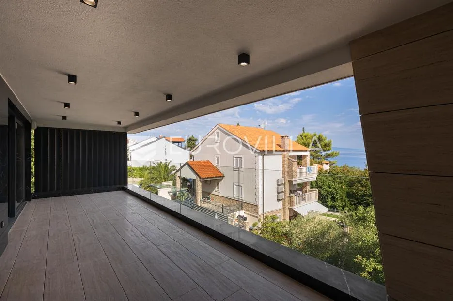 malinska dubašnica, 152,57 m² trosobni luksuzan stan s boravkom i bazenom - slika 23