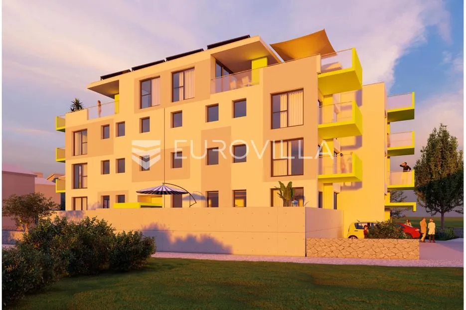 Žrnovnica, dvosoban stan u novogradnji na mirnoj lokaciji - Žrnovnica, Split