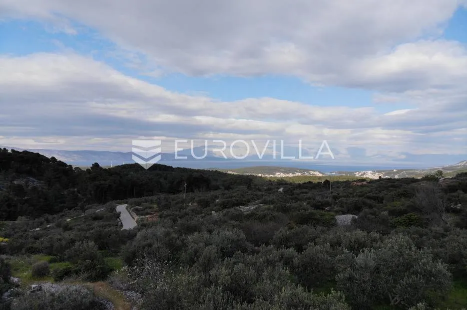otok hvar, jelsa, atraktivno građevinsko zemljište 3393,60 m² s idejnim projektom za tri ville - slika 13