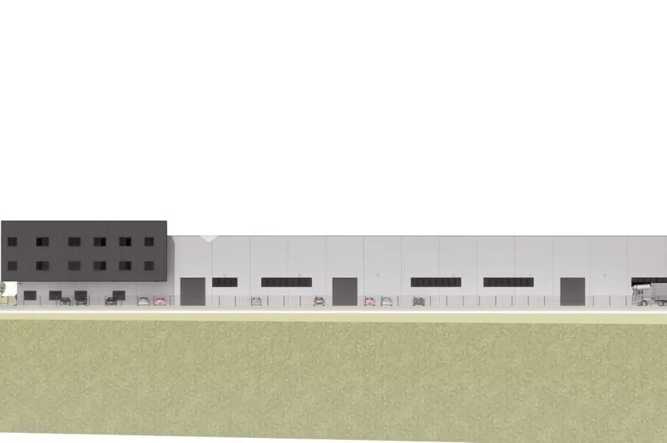 osijek, gospodarska zona antunovac, najam, poslovno-skladišni kompleks 4570 m2 u izgradnji - slika 6