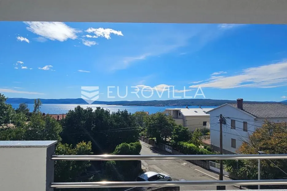 crikvenica, dvosoban stan s 2 balkona i terasom 57,94 m2 i pogledom na more - slika 2