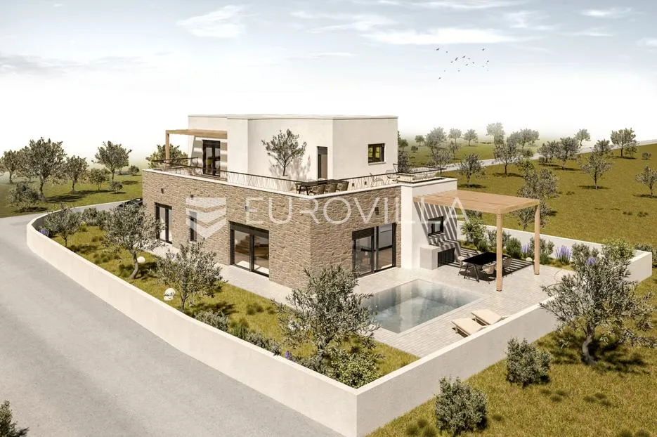 vodice, novogradnja, kuća s bazenom, 176,40 m² - slika 5
