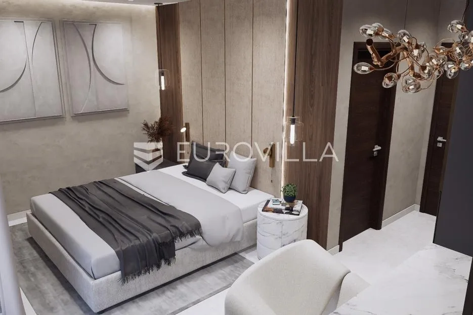 vodice, građevinsko zemljište 468 m², s projektom i dozvolm za vilu - slika 12