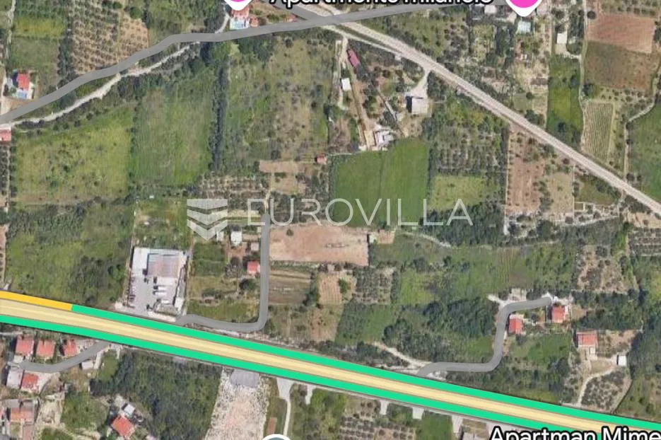 kaštel lukšić, poljoprivredno zemljište 2220 m² za najam - slika 2