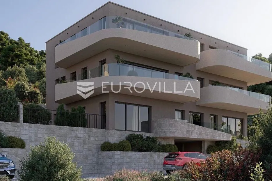 brodarica, novogradnja, jednosoban stan s pogledom na more, 65,95 m² - slika 5