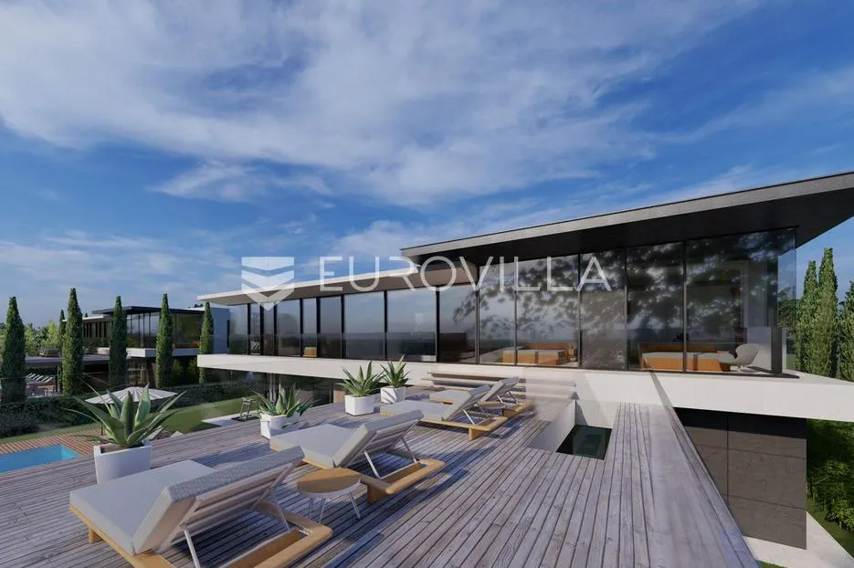 istra, kaštelir – luksuzna vila s panoramskim pogledom na more i wellness oazom - slika 8