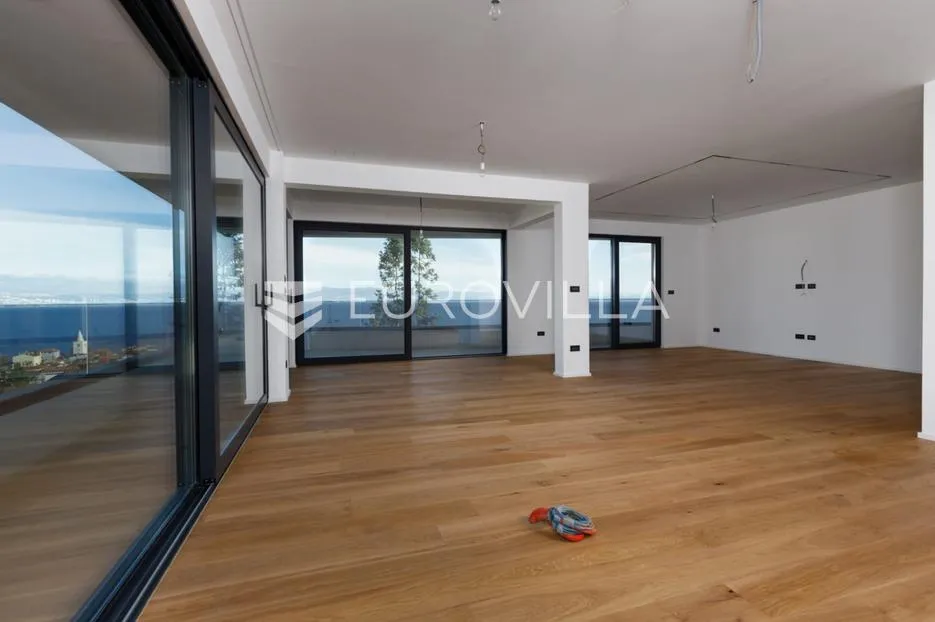 lovran, ekskluzivni penthouse u novogradnji 196,25 m², s otvorenim pogledom na more - slika 9