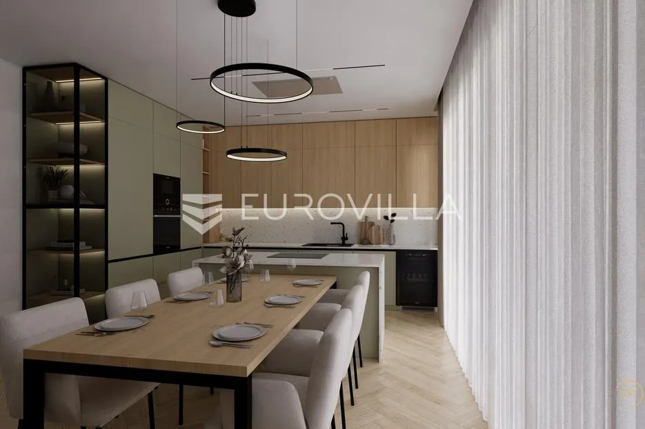 zagreb maksimir luksuzan dvoetažan stan/dvojna kuća sa bazenom 210 m² prvi najam - slika 25