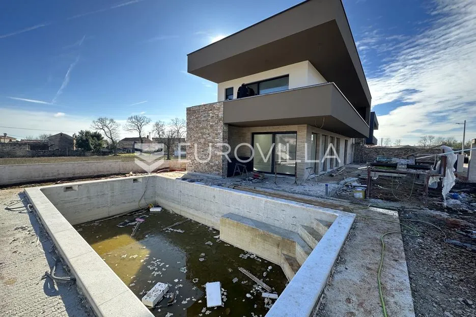 istra, marčana moderna dvojna kuća nkp 240 m2 sa velikim bazenom 35 m2 - slika 8