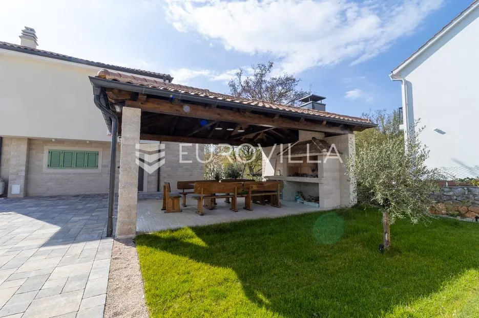 malinska, sveti vid, prekrasna mediteranska vila sa bazenom - slika 16