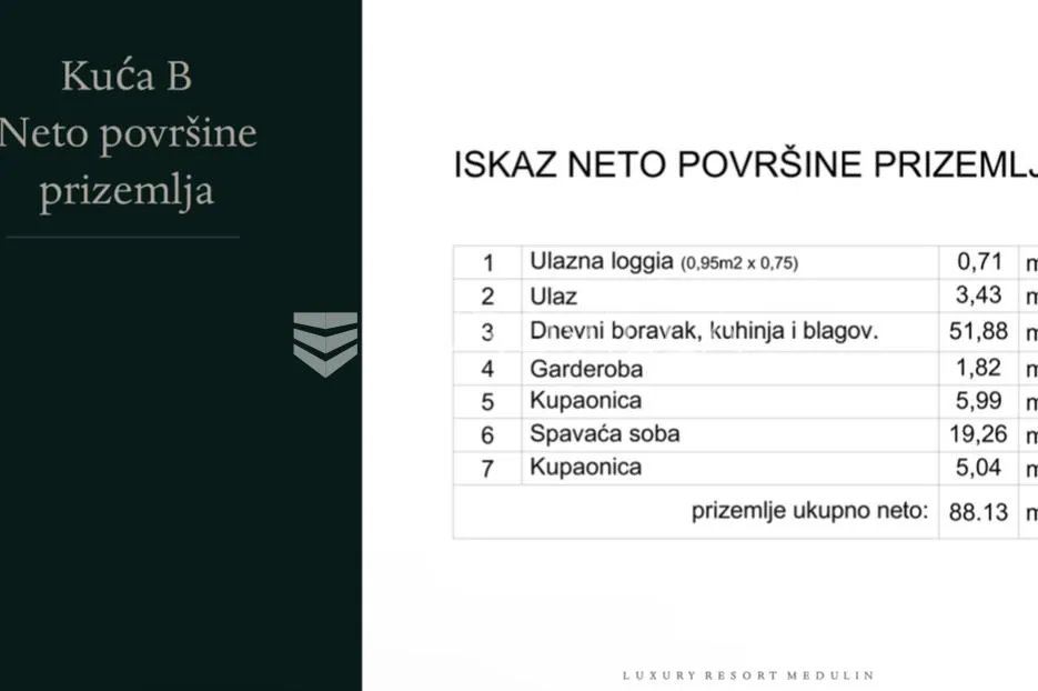 istra, medulin. luxury resort samostojeća kuća s bazenom 156 m2 - slika 5