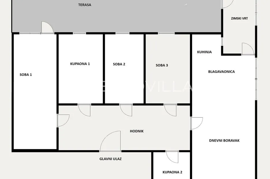 zagreb, trešnjevka, prostran četverosoban stan, 98 m², sa zimskim vrtom, terasom, top lokacija - slika 12