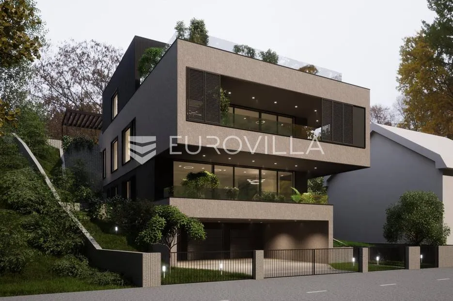tuškanac-kraljevec, moderan četverosoban stan na 1. katu 205 m2 novogradnja - slika 7