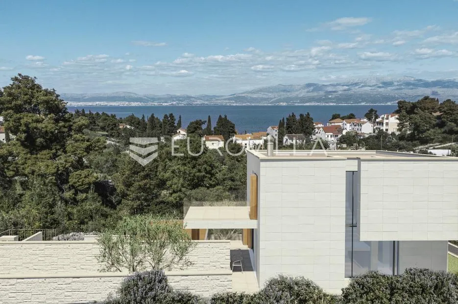 brač, sutivan, moderna vila u izgradnji s otvorenim pogledom na more - slika 5