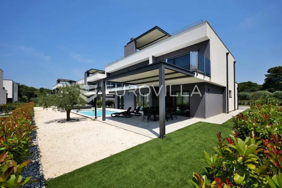 istra, pomer: ekskluzivna moderna vila 286 m² s bazenom i pogledom na more, 400m od obale - slika 34