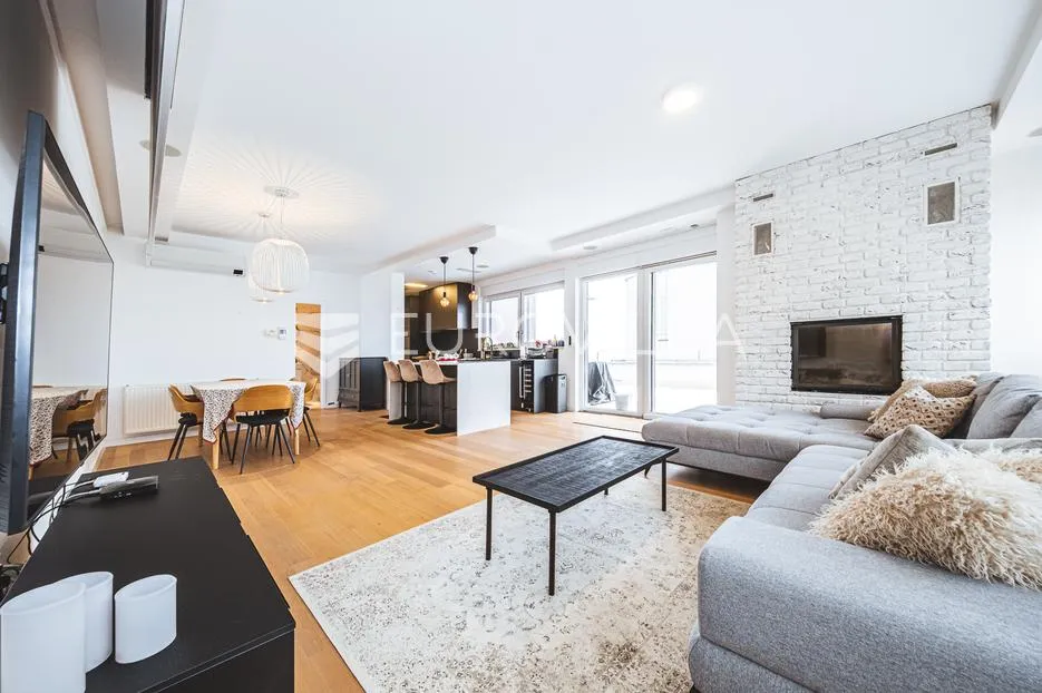 zagreb, maksimir, luksuzan četverosoban penthouse u novogradnji 130 m², parking - slika 1