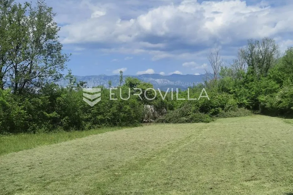 krk, poljoprivredno zemljište 896 m², blizina mora - slika 1