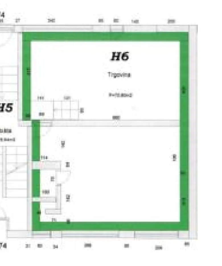 zagreb, maksimir, poslovni prostor / ulični lokal 71 m² - slika 4