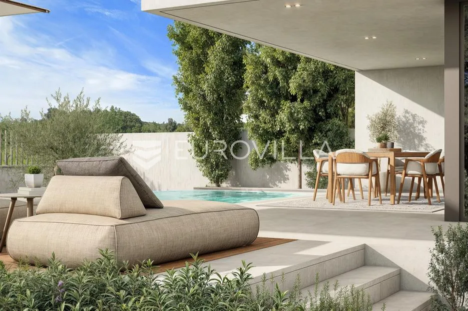 istra, rovinj, luksuzni trosobni stan u prizemlju 128,22 m² s vrtom 254 m² i bazenom - slika 8