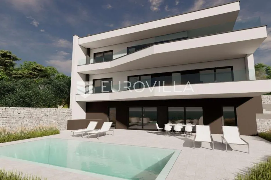 Istra, Duga Uvala, villa s pogledom, teretanom i saunom 322m2 - Šegotići, Marčana