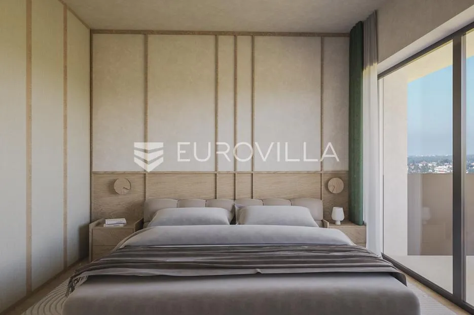 istra, umag, green tower residence, dvosoban apartman s terasom na 4. katu - slika 12