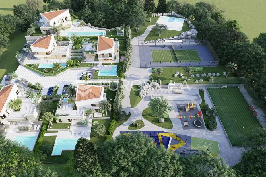 otok krk, malinska, luksuzna vila ii u sklopu resorta s pogledom na more - slika 11