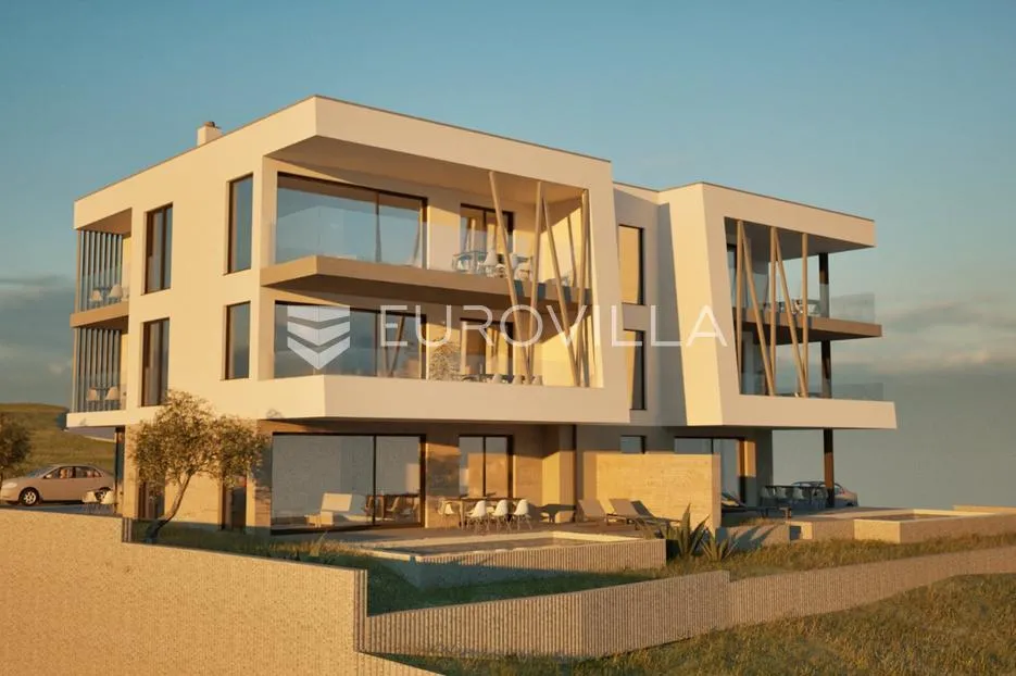tribunj, adriatic pearl 1, dvosoban stan s bazenom i pogledom na more - slika 3