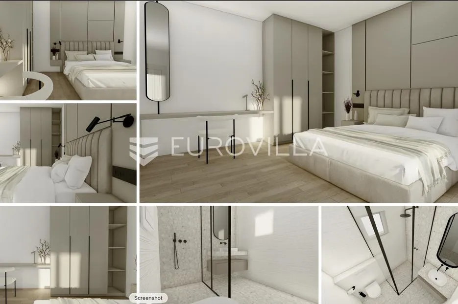 vinišće, uvala ljubljeva, dizajnerska vila s pogledom na more površine 266 m² - slika 13