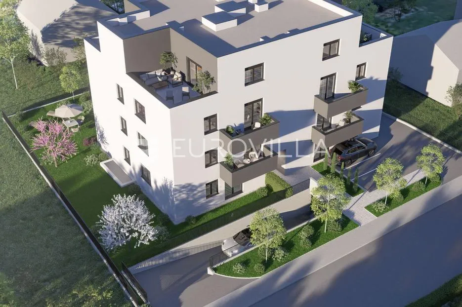 zagreb, botinec, atraktivan trosoban stan s vrtom moderne novogradnje 62 m² - slika 7