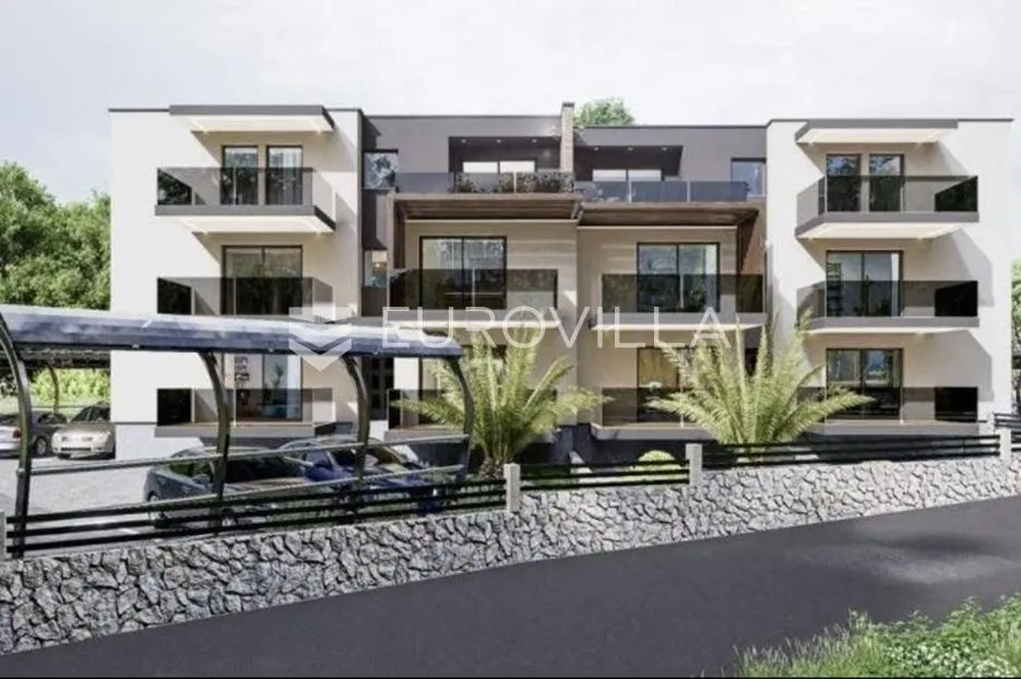 rijeka, podmurvice, novogradnja, četverosoban 114 m², pogled na more - slika 2